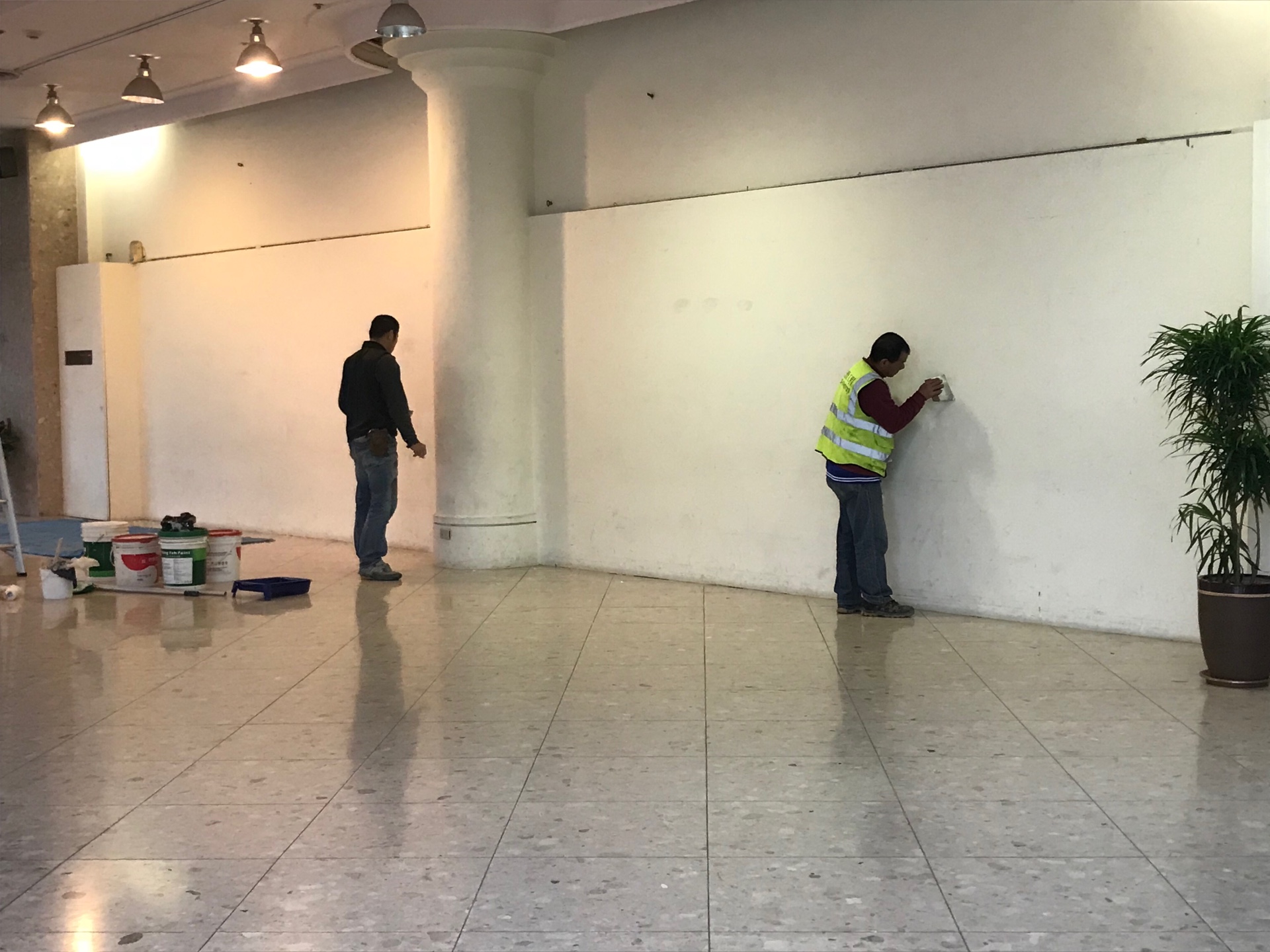 新竹美術館油漆工程